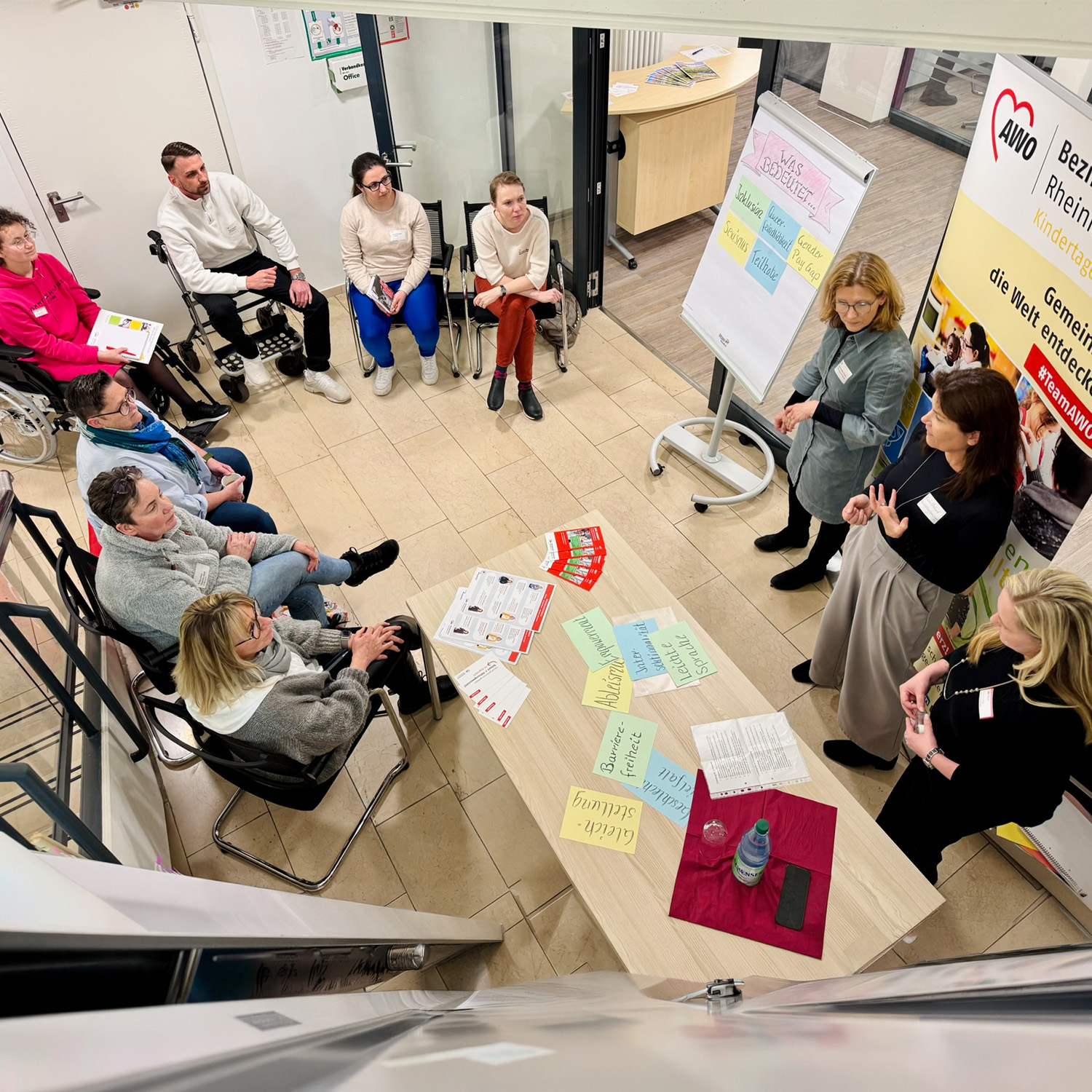 Onboarding-Event der AWO Rheinland